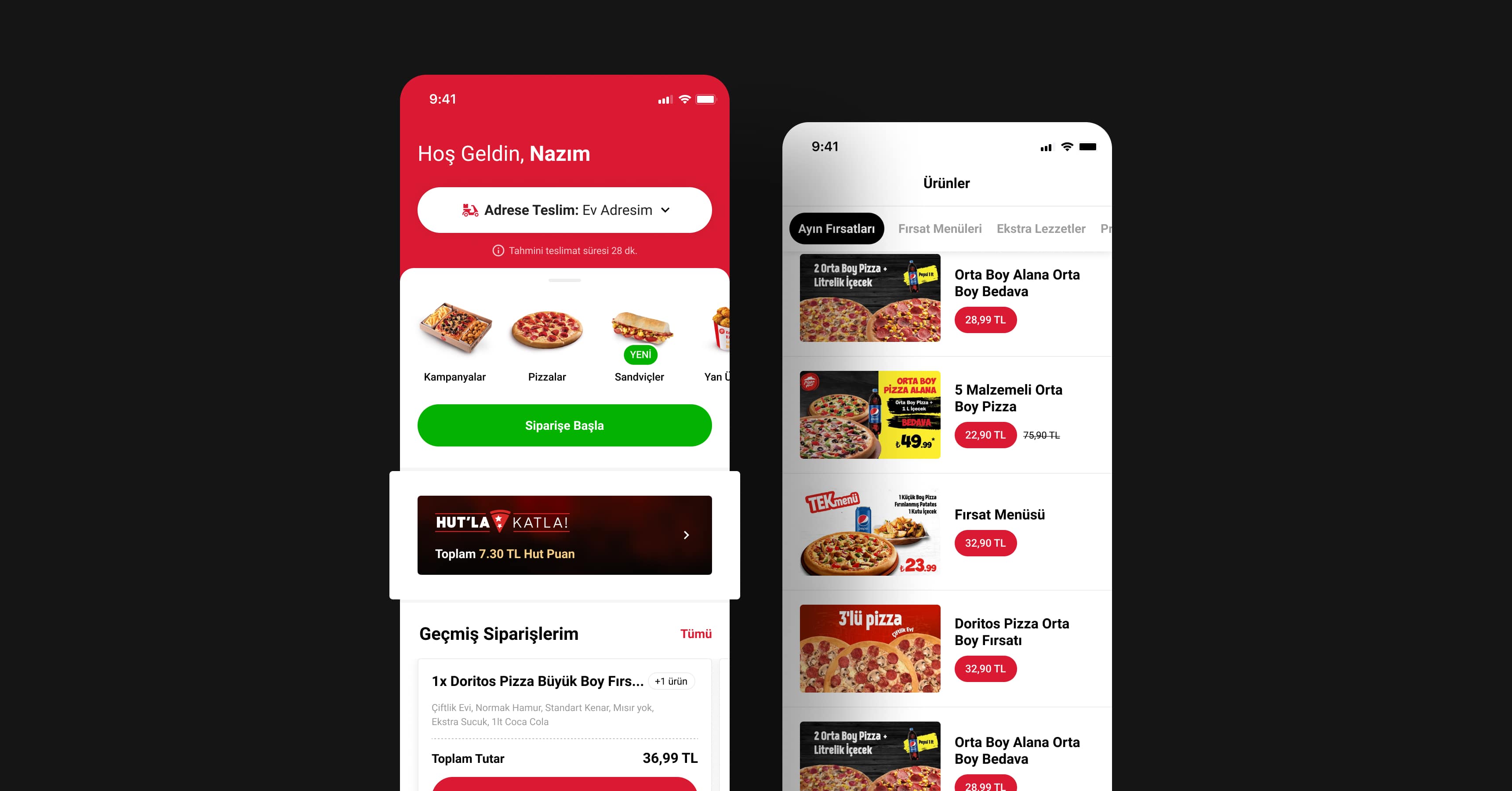 Pizza Hut Mobile App Clockwork