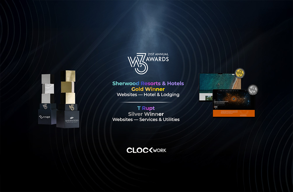 Clockwork W3 2026 Awards Image 2