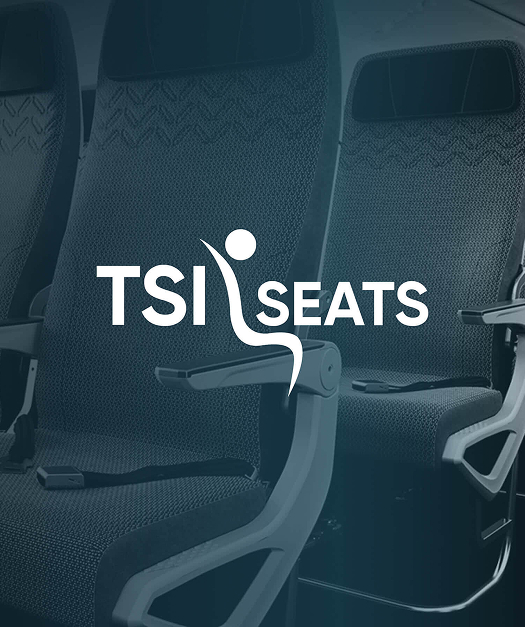 TSI Seats web design and software development project promotional banner