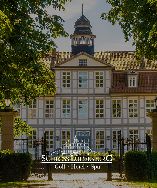 Schloss Luedersburg Web Site web tasarım ve yazılım geliştirme projesi tanıtım bannerı
