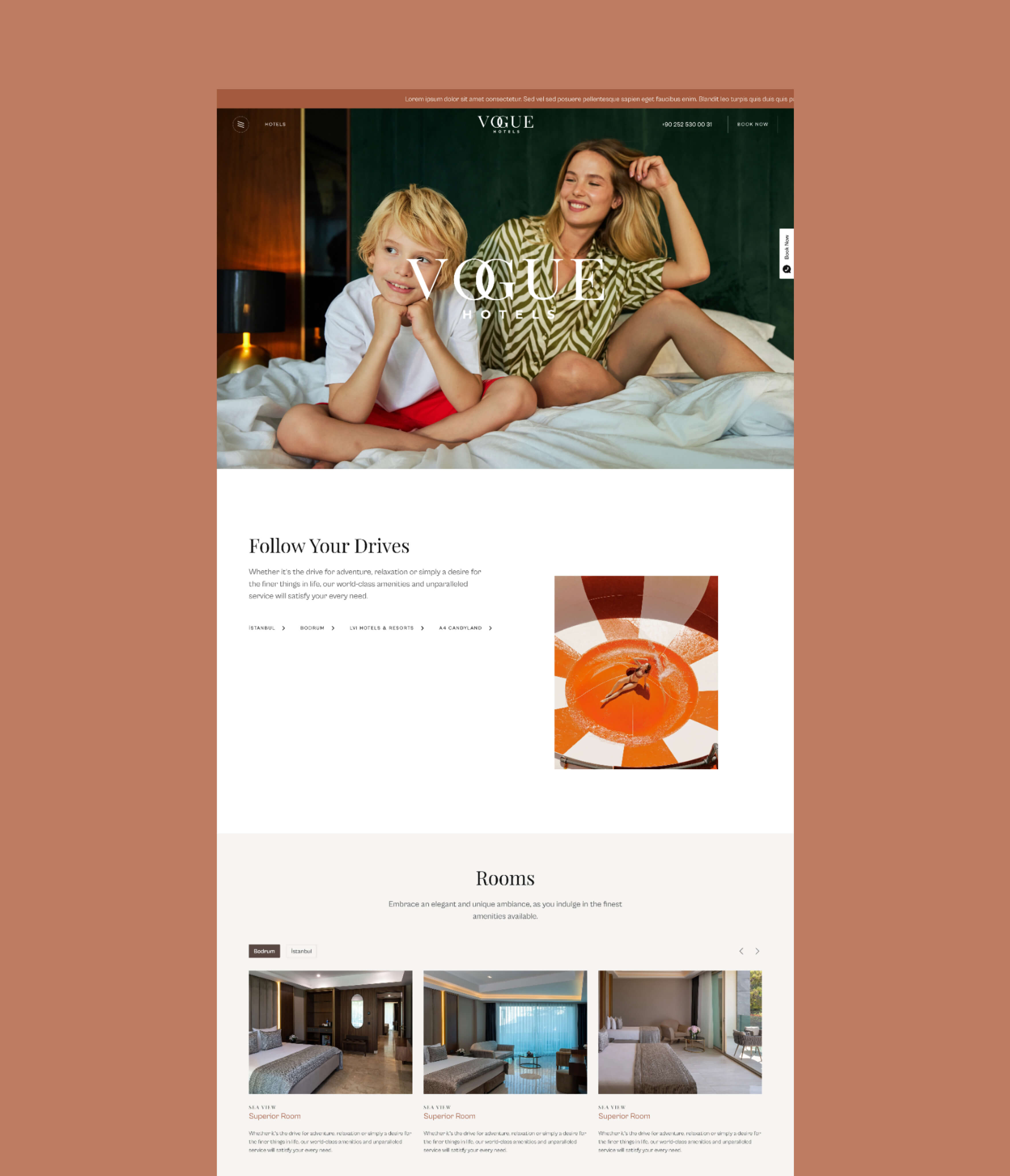 Clocwork Projeler Vogue Hotels Supreme Detay