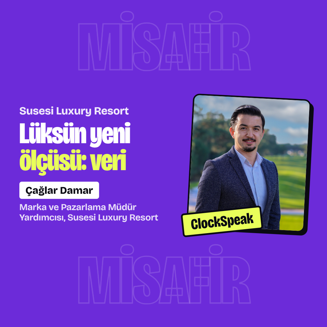 Clockspeak · Susesi Luxury Resort · TR@1X (1)