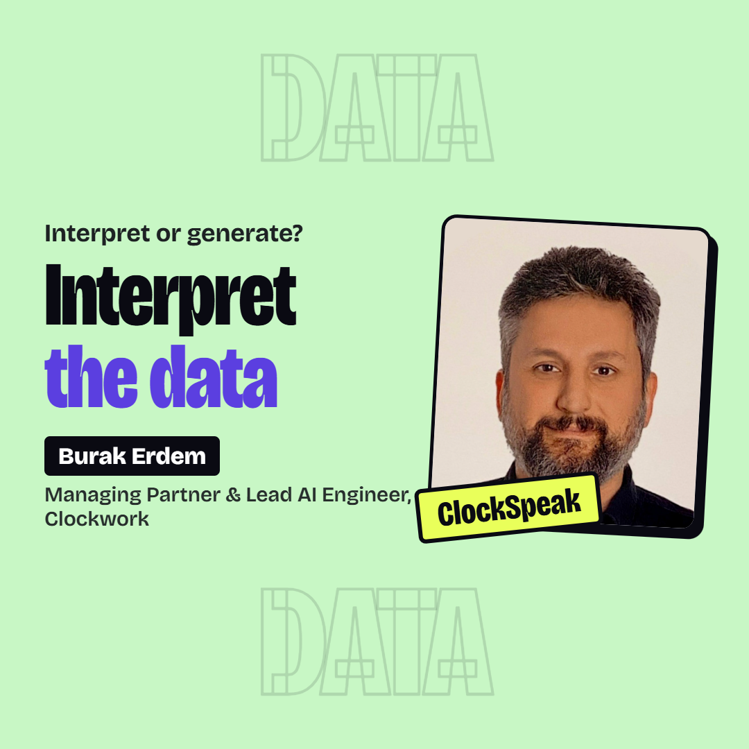 Clockspeak · Veriyi Yorumlamak · EN@1X