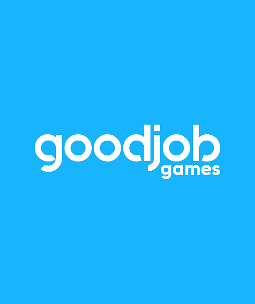 Good Job Games web design and software development project promotional banner